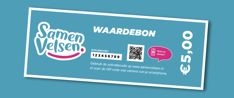 Illustratie bij nieuwbericht Gebruik je Samen Velsen waardebon vóór 31 mei!